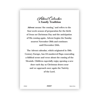 Our Lady of Advent Advent Calendar - 12 Pk