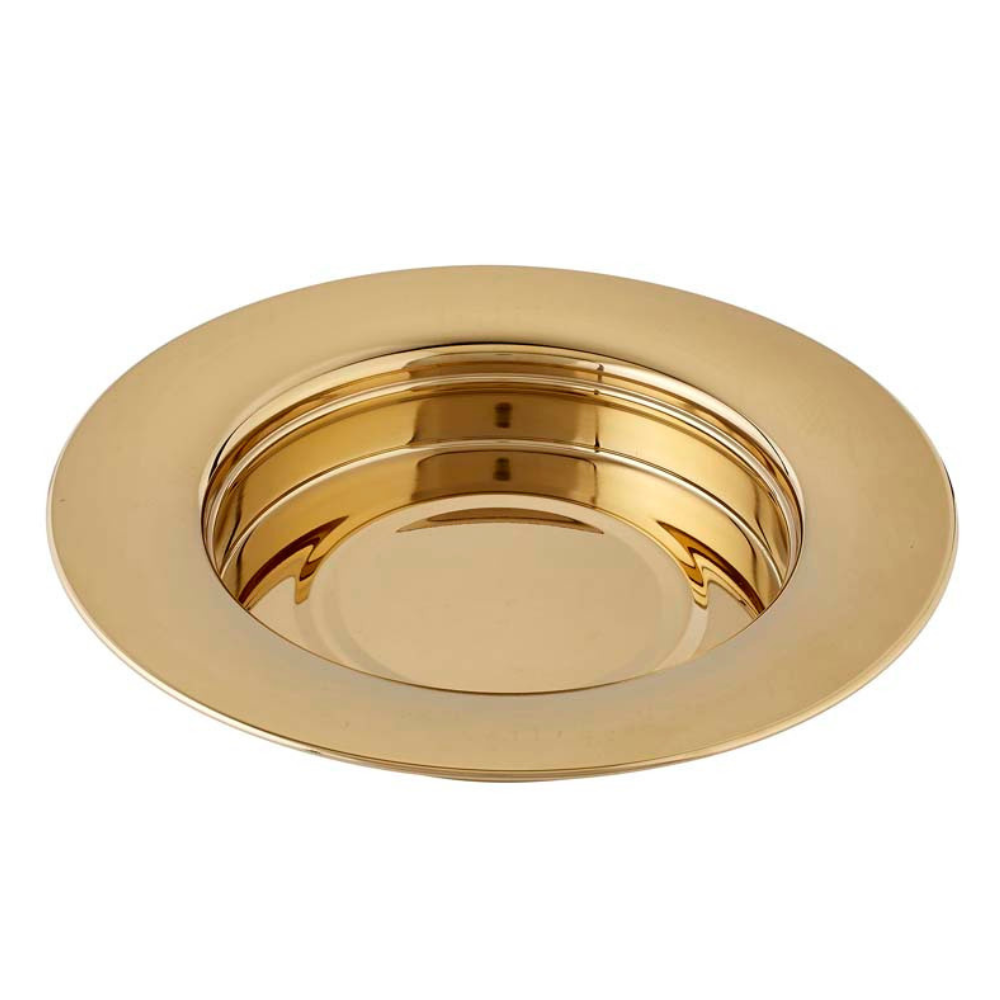 Brass Finish Stacking Bread Plate – F.A. Dumont Wholesale