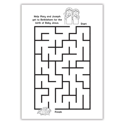 Mr Christmas Activity Book - 36 Pk