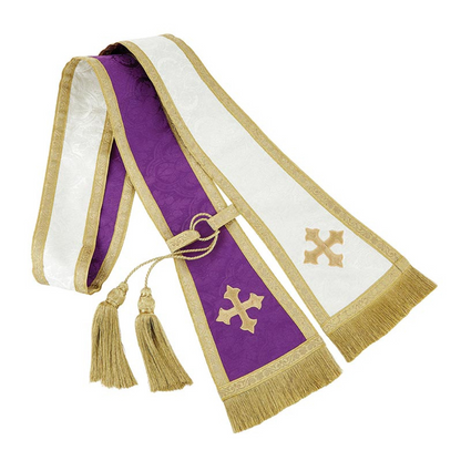 Reversible Jacquard Confessional Stole
