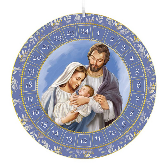 Wondrous Love Round Advent Calendar - 12 Pk