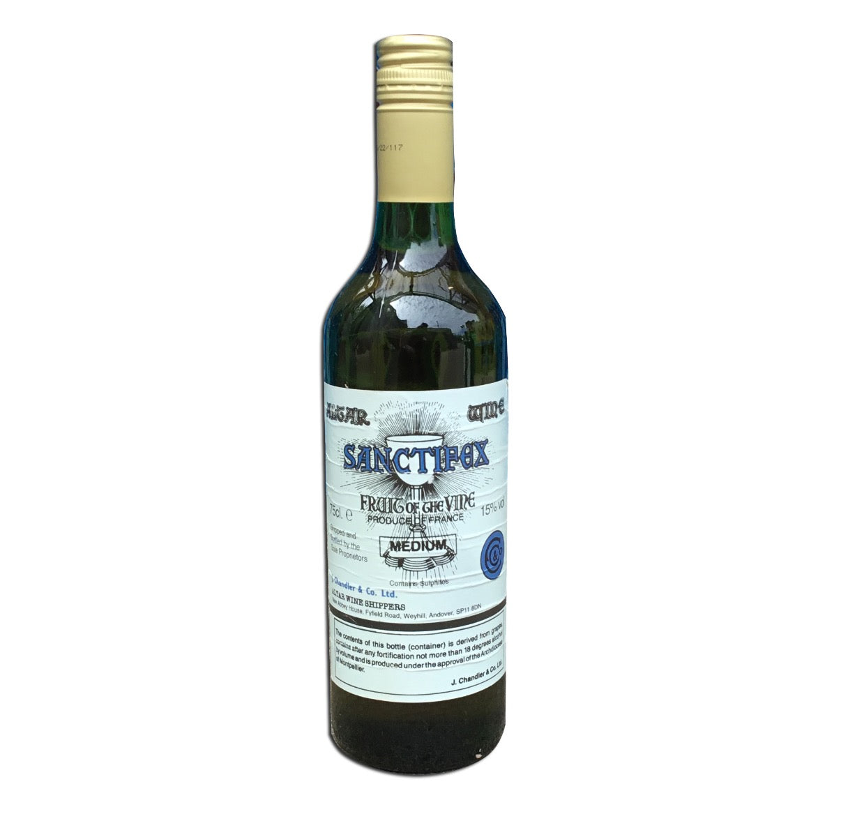Medium Golden Sanctifex Communion Wine - Single Bottles or Case of 12