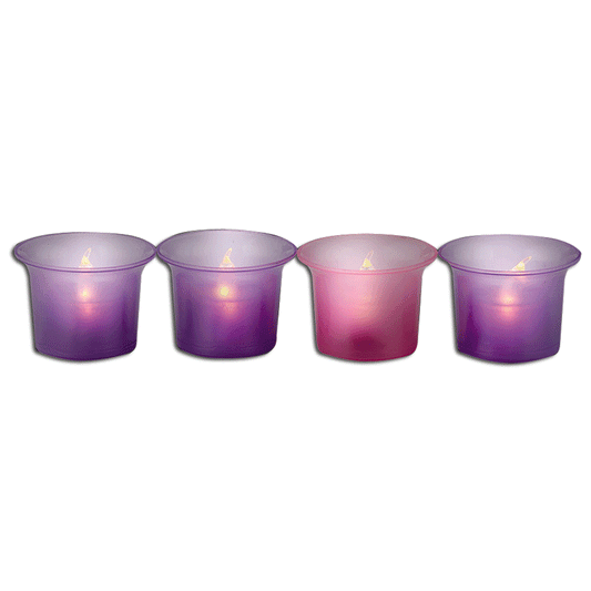 Advent LED Votive Set - 4 Pk