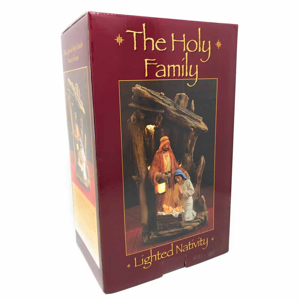 Three Kings Gift, The Original Gifts of Christmas Driftwood Creche Holy Family