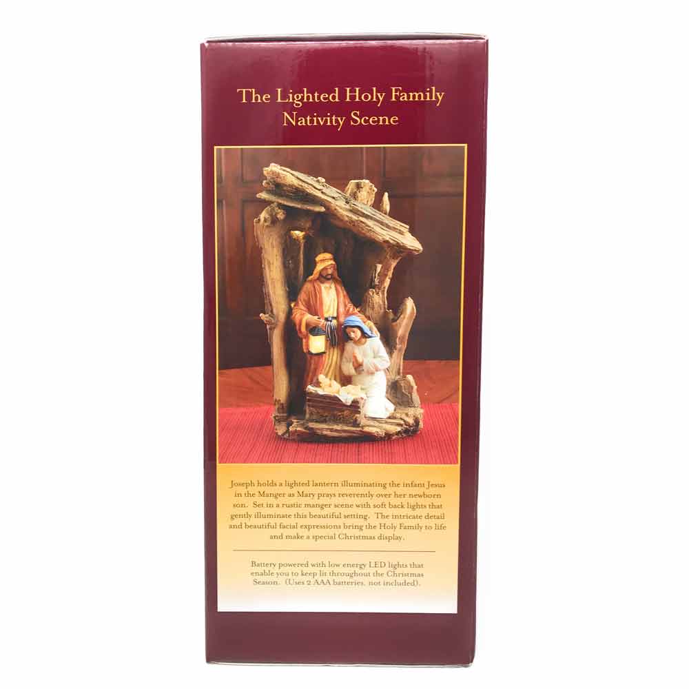 Three Kings Gift, The Original Gifts of Christmas Driftwood Creche Holy Family