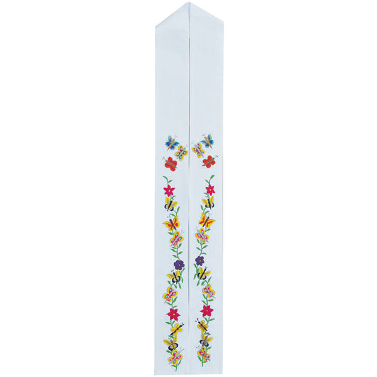 Fair Trade Butterfly Overlay Stole