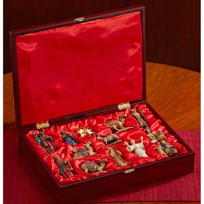 13 Piece Nativity Ornament Set